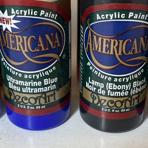 Martha Stewart Americana Set Of 10 Craft Acrylic Paints 2oz Ea. BRAND NEW Boxed - Picture 5 of 8